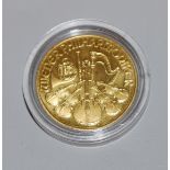 Goldmünze 500 Schilling Wiener Philharmoniker Österreich 1991