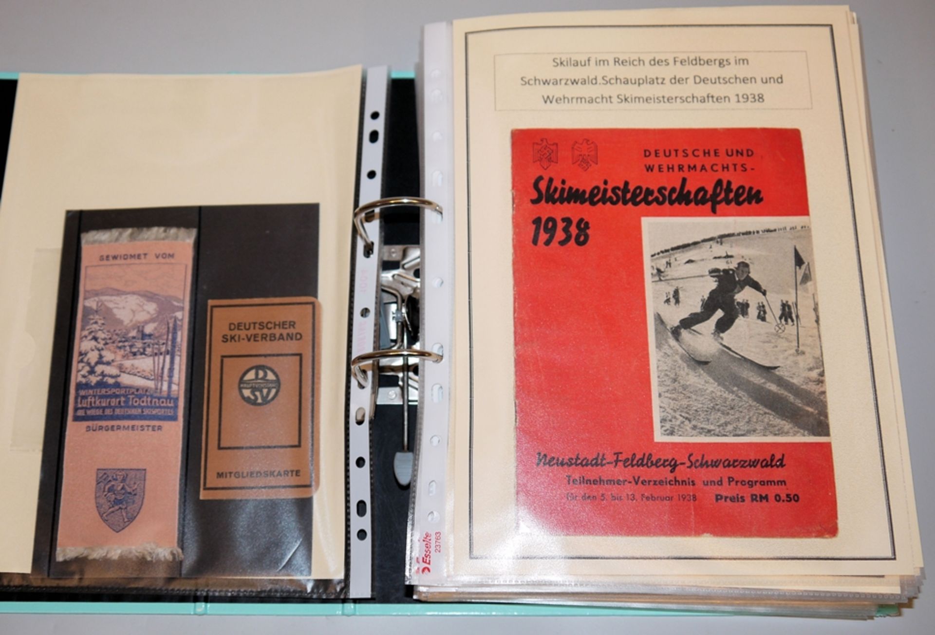 Seltene historische Sammlung zum Feldberg und Feldberger Hof, 1890-1938, ca. 150 Ansichtskarten u. 