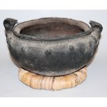 Traditioneller Tontopf der Zumin-Ethnie, Papua Neuguinea