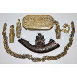 Sammlung Artefakte der Toba Batak, Sumatra, Indonesien 19. Jh.