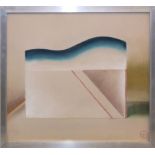 Hans Martin Erhardt, Stillleben Werk Nr. 52, Pastell von 1968, gerahmt