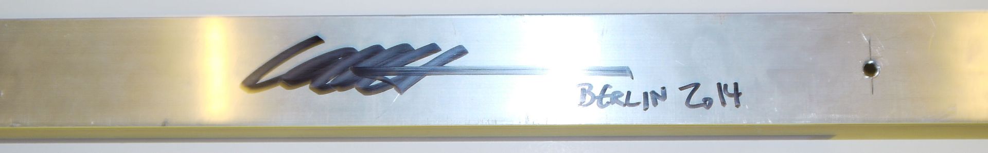 Dennis Loesch, EDEKA, Wandobjekt, Inkjet-Print auf Aluminiumstäben von 2014 - Bild 2 aus 2