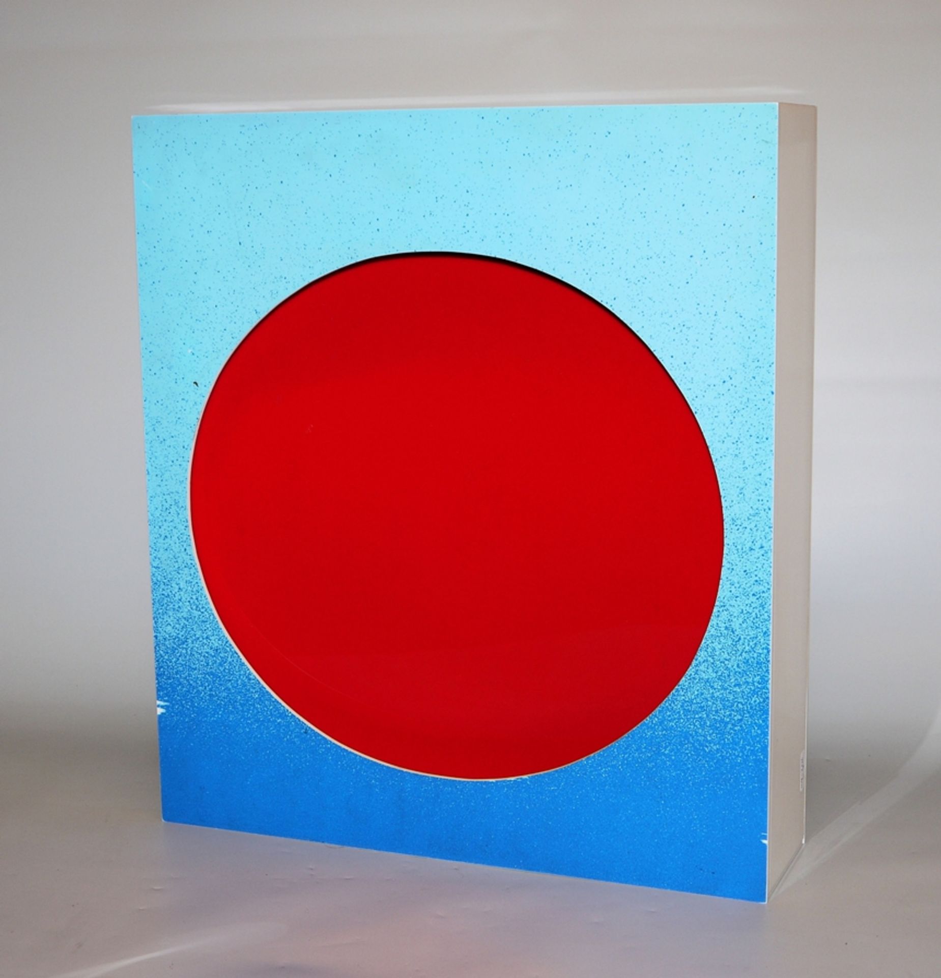 Rupprecht Geiger, Raumobjekt, Plexiglas/Siebdruck um 1968