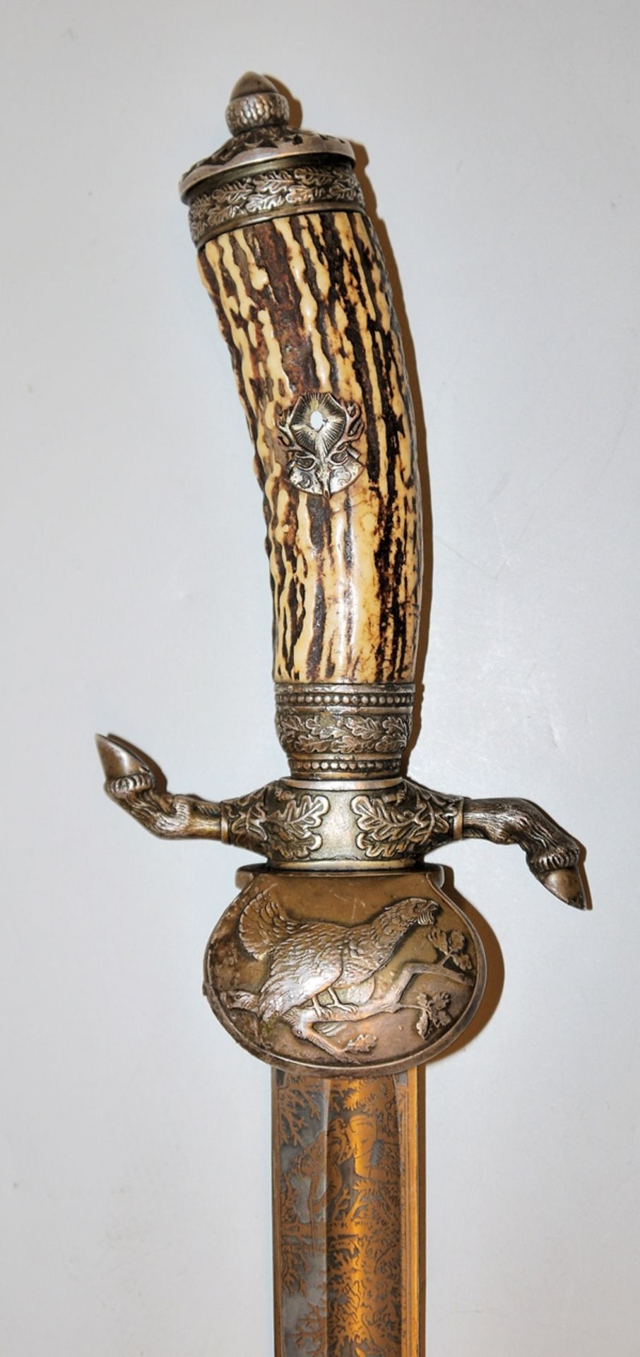 Hirschfänger der deutschen Jägerschaft, Eickhorn Solingen, 3. Reich - Bild 3 aus 4