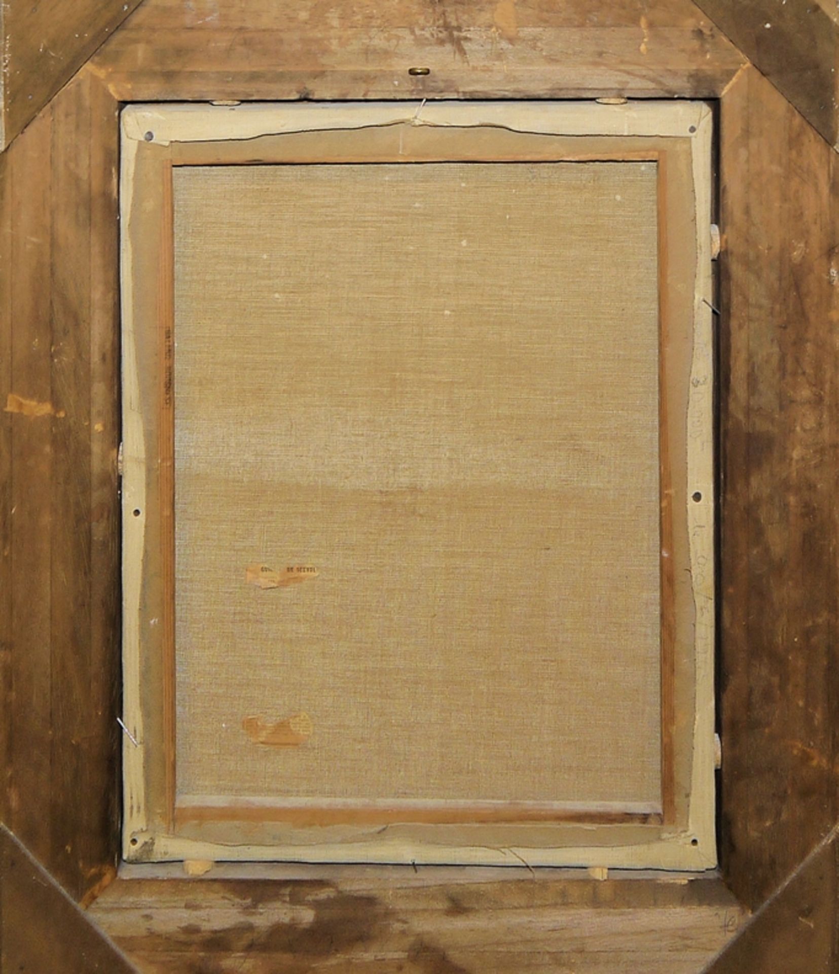 Lucien Victor Guirand de Scévola, Blumenstillleben, Ölgemälde, im Goldrahmen - Bild 3 aus 3