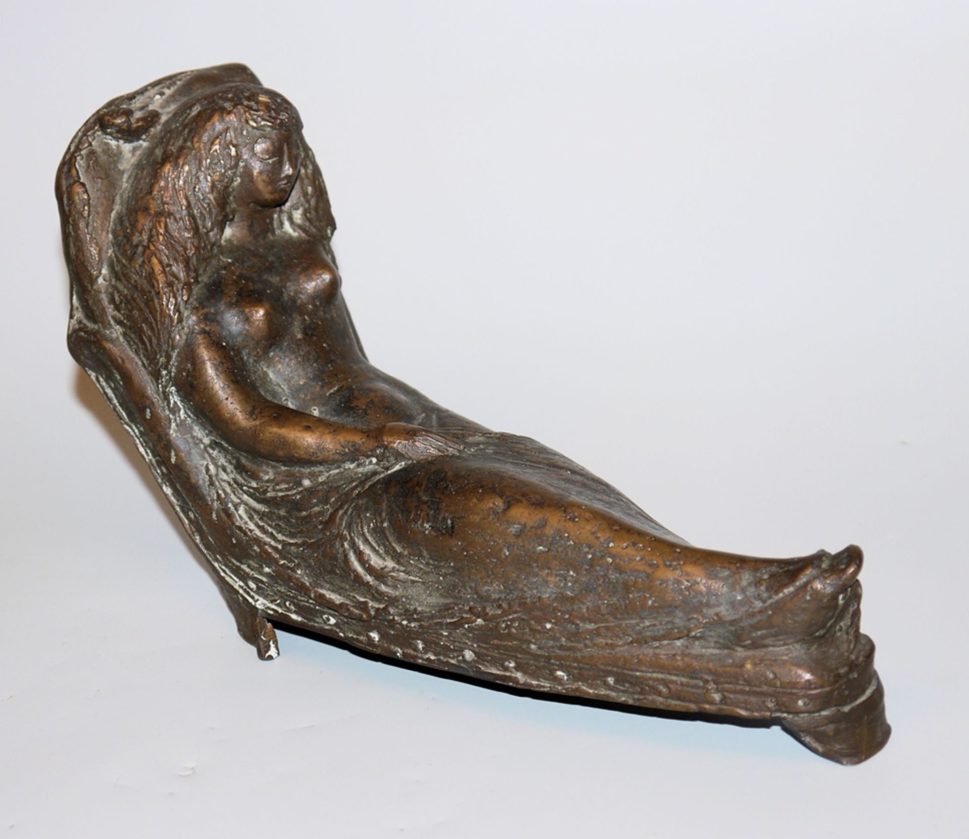 Eugen Maria Cordier, Bronzeplastik Liegende von 1963