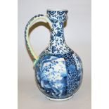 Blauweiß-Kanne, Export-Porzellan der Genroku-Periode der Edo-Zeit, Japan 17. Jh.