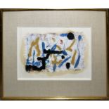 Fritz Winter, Ohne Titel, signiertes Ölgemälde von 1959