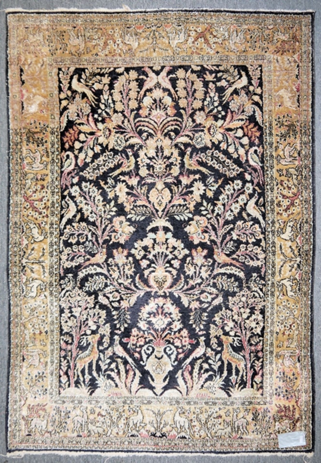 Vier Orientteppiche: Teppich und 3 Brücken Indien, Kaschmir, Indien - Bild 2 aus 4