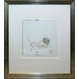 Manfred Nipp, Informelle Kompositionen, 4 signierte Mischtechniken, galeriegerahmt