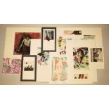 Hans Schweizer, Sammlungsnachlass mit 12 sign. graphischen Arbeiten