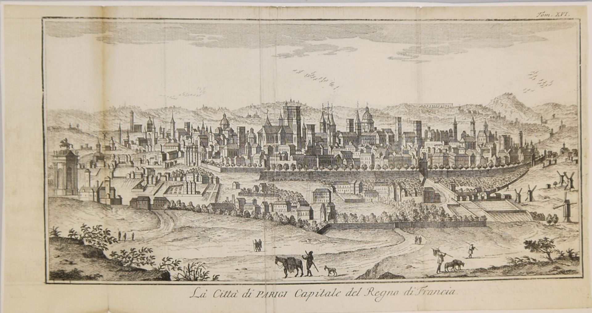 Paris & Versailles, 19 Kupferstiche & Radierungen des 17. Jhs., Nicolas de Poilly, Adam Perelle u.a