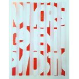 Dennis Loesch, The Mopo, Wandobjekt, Inkjet-Print auf Aluminiumstäben von 2012, mit Katalog