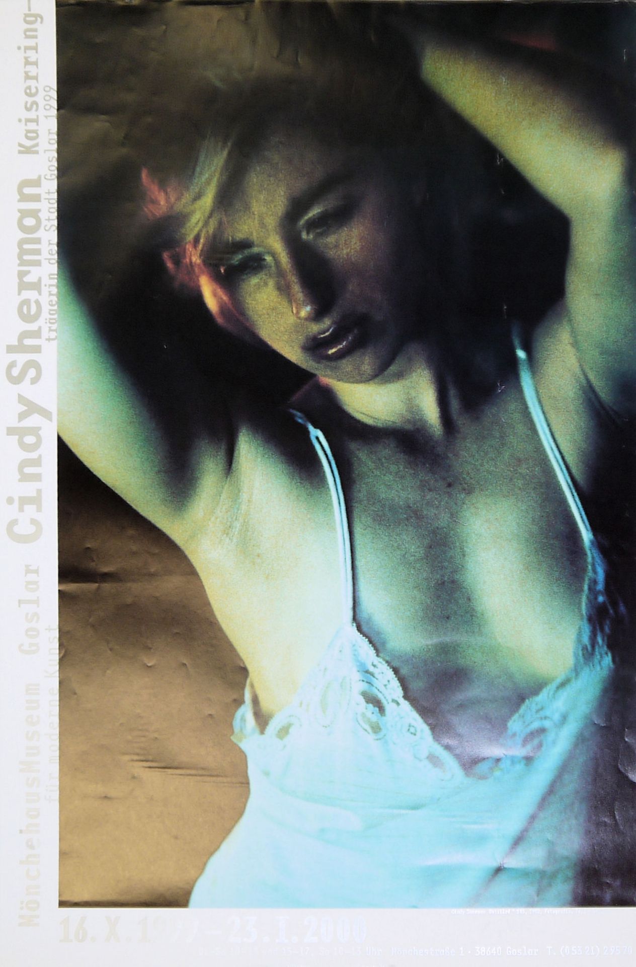 Cindy Sherman, signiertes Ausstellungsplakat von 1999