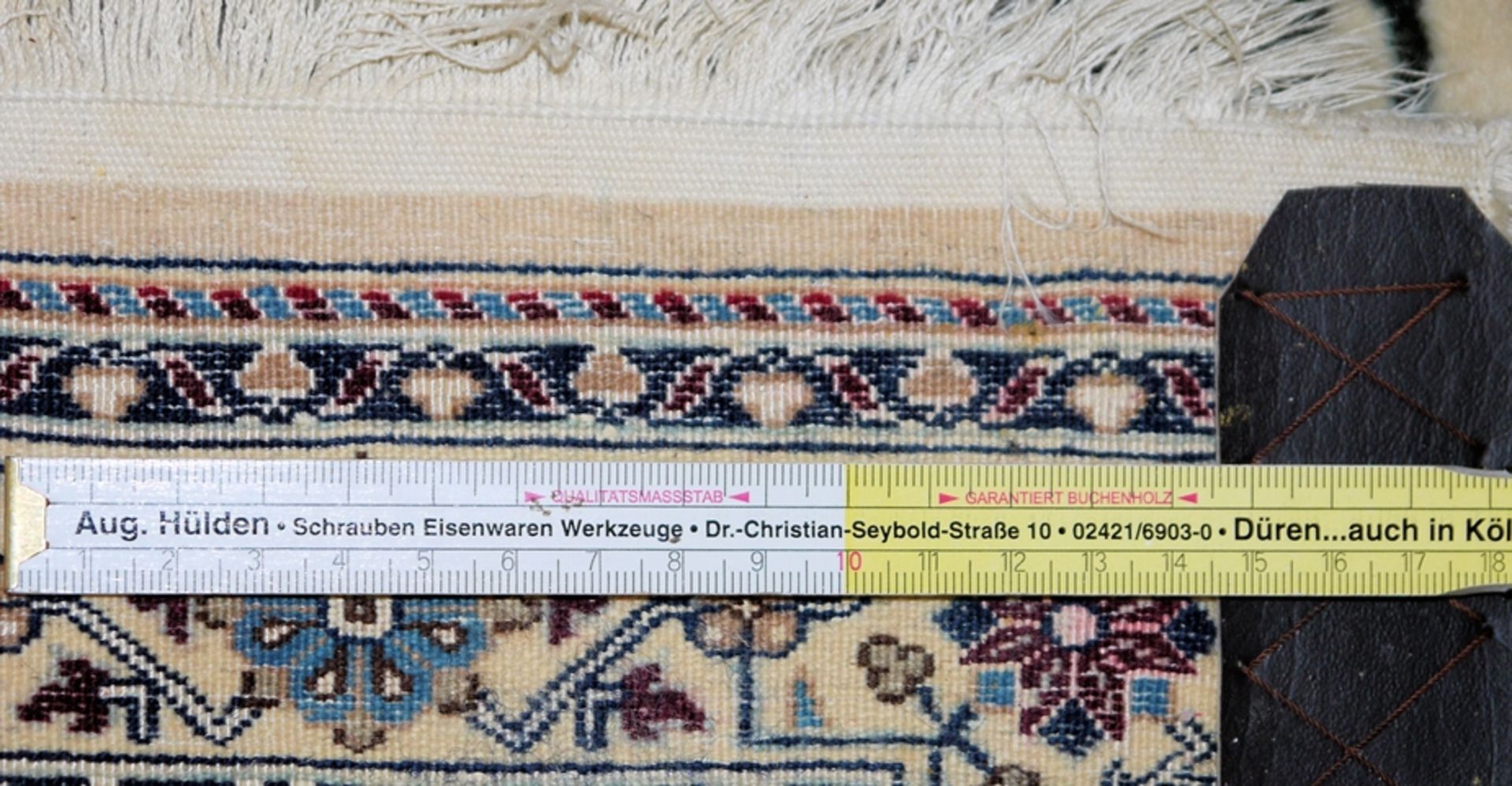 Orientteppich Nain, Persien, ca. 30-40 Jahre alt - Bild 4 aus 4