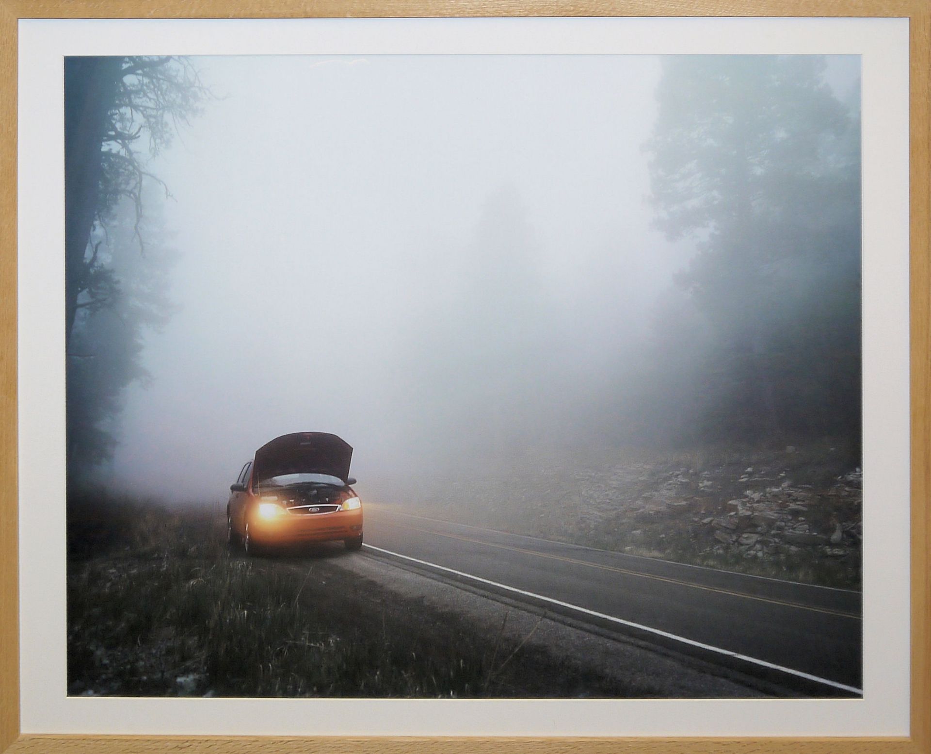 Amy Stein, "Route 14, New Mexico", aus der Serie "Stranded", Fotografie von 2006, galeriegerahmt