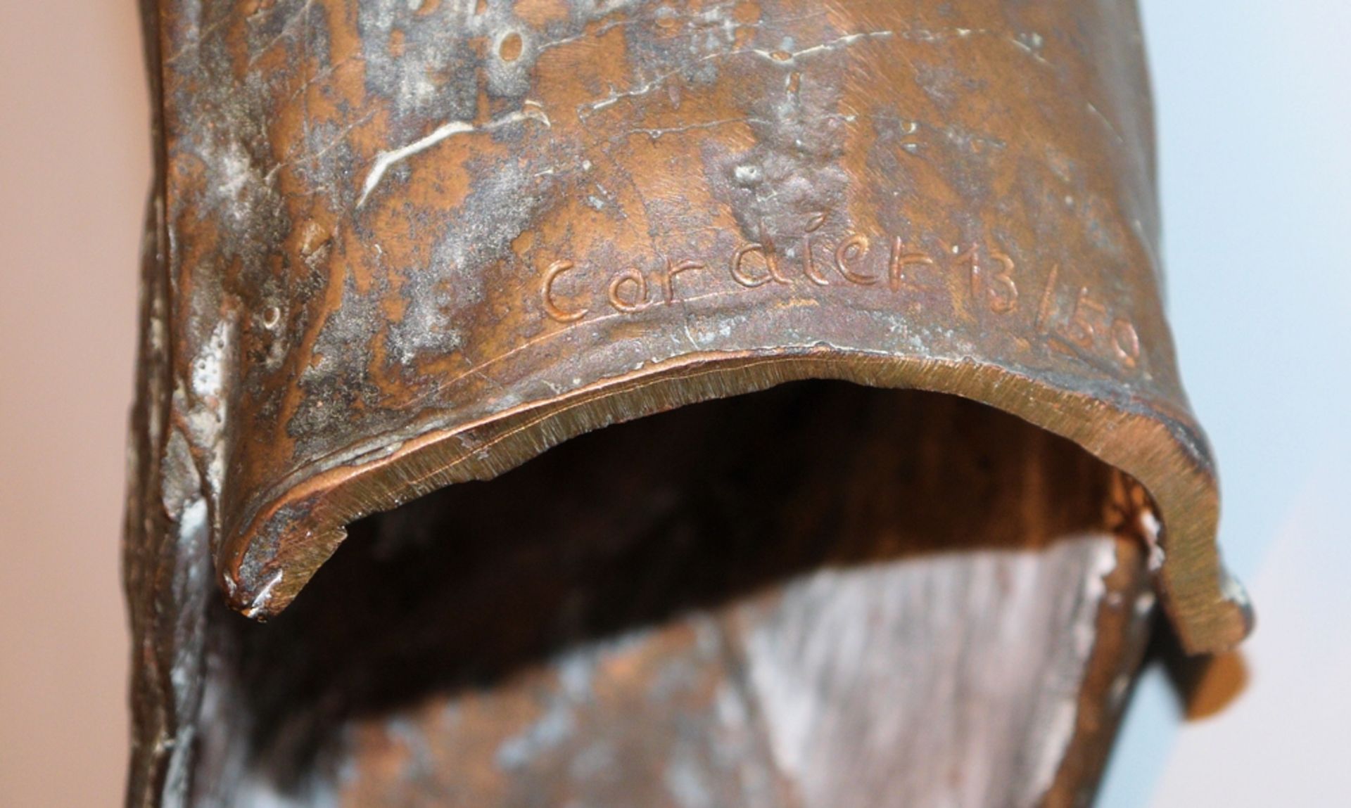 Eugen Maria Cordier, Bronzeplastik Liegende von 1963 - Bild 2 aus 2