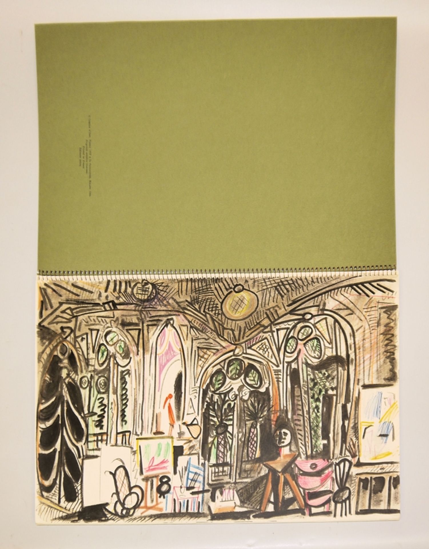 Pablo Picasso, "Carnet de la Californie", italienische Ausgabe von 1959 - Bild 3 aus 4
