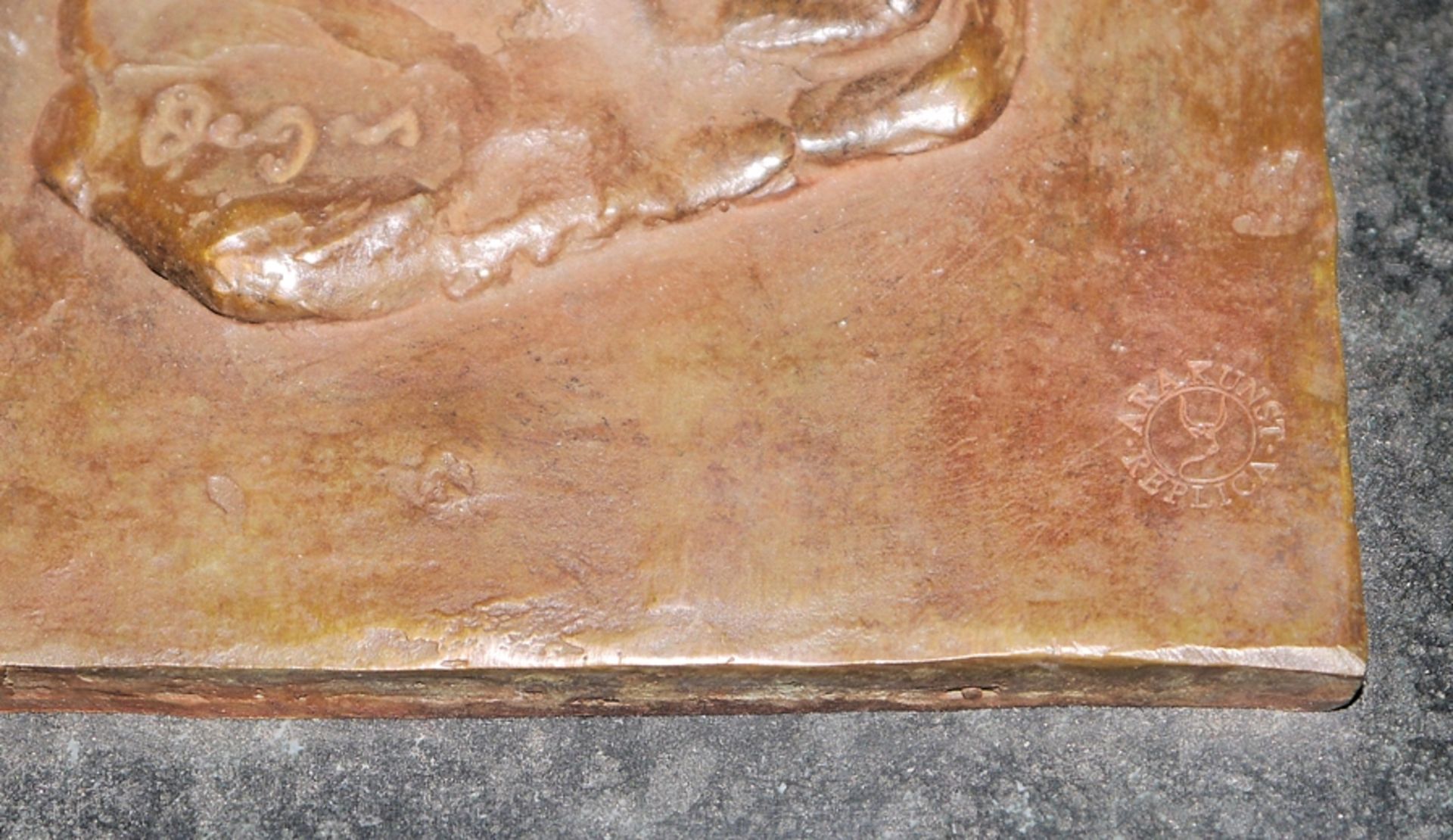 Edgar Degas, nach, "Grande Arabesque", Bronzeplastik, Ara-Edition  - Bild 2 aus 2