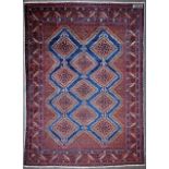 Zwei Orientteppiche Hamadan & Yalameh, Persien, 30-40 Jahre alt