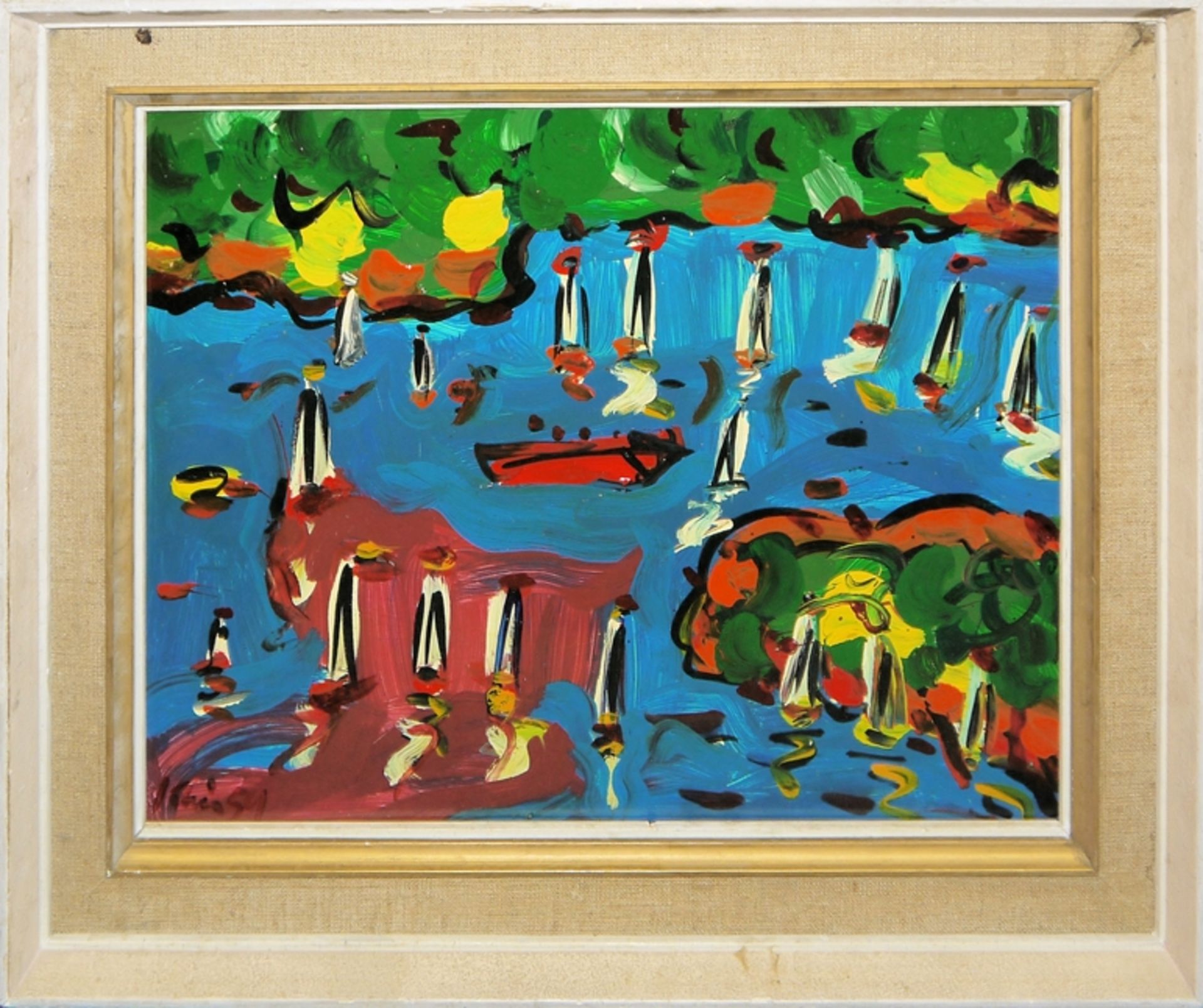 Peter Robert Keil, 3 Ölgemälde mit "Berliner" Motiven, ab 1959 - Bild 2 aus 3