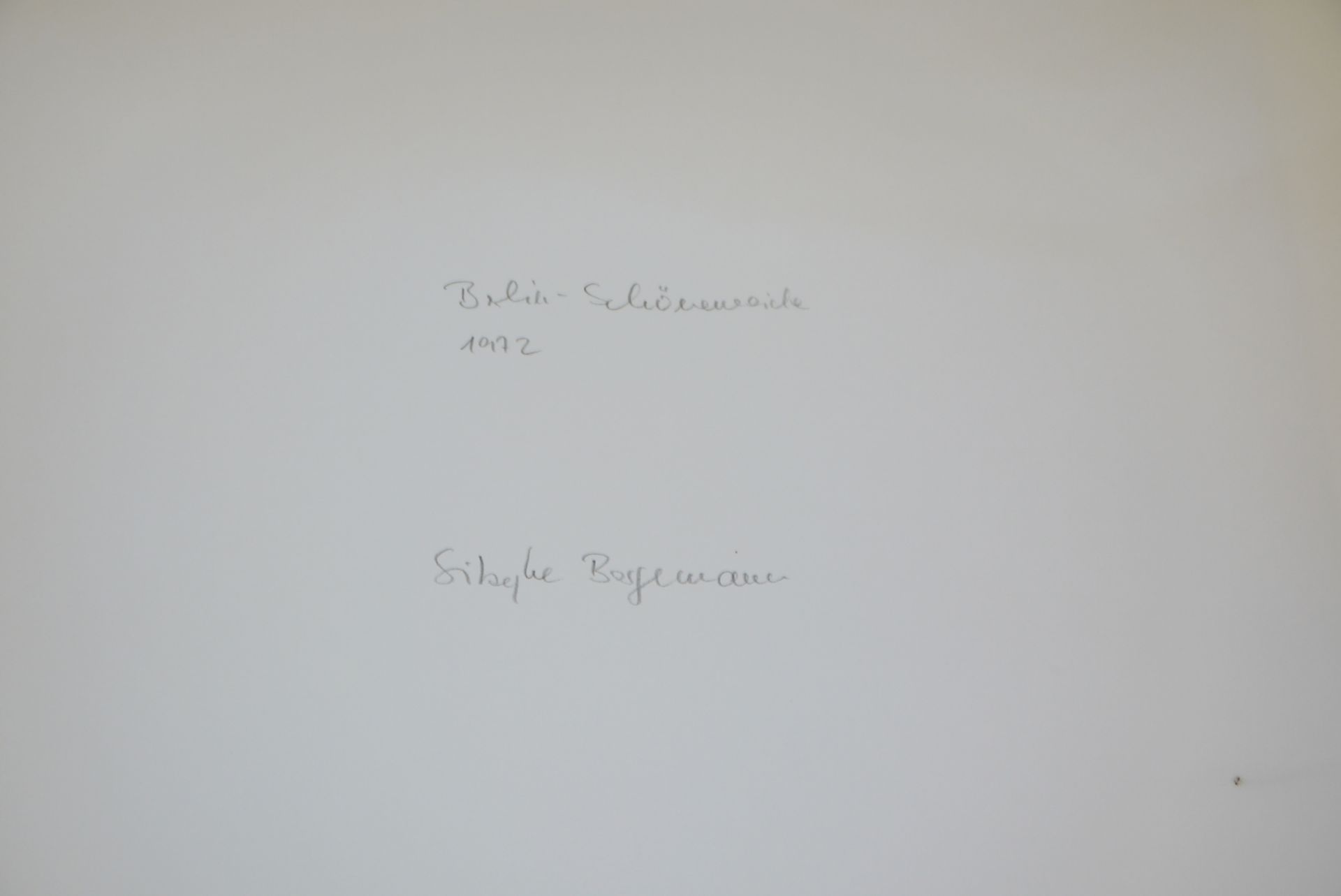 Sibylle Bergemann, "Berlin-Schöneweide 1972, signierte Fotografie - Bild 2 aus 2