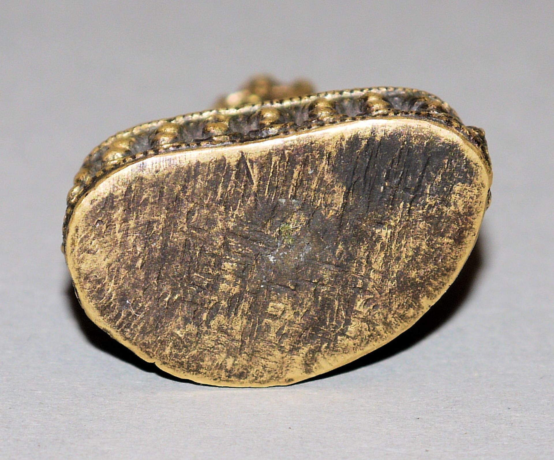 Buddha Amitayus, Miniaturbronze, Tibet 19. Jh. - Bild 3 aus 3