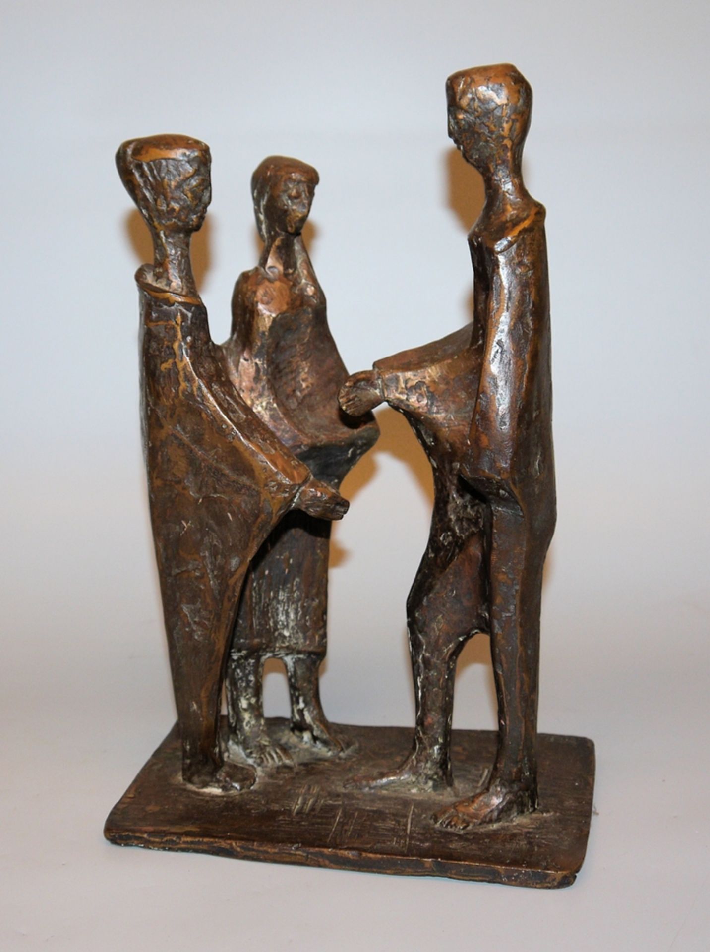 Ingrid Seddig, Bronzeplastik Gespräch von 1984