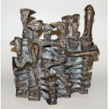 Zofia Wolska unsign./zugeschr., 10 junge Adler (Małe orły), Bronzeplastik