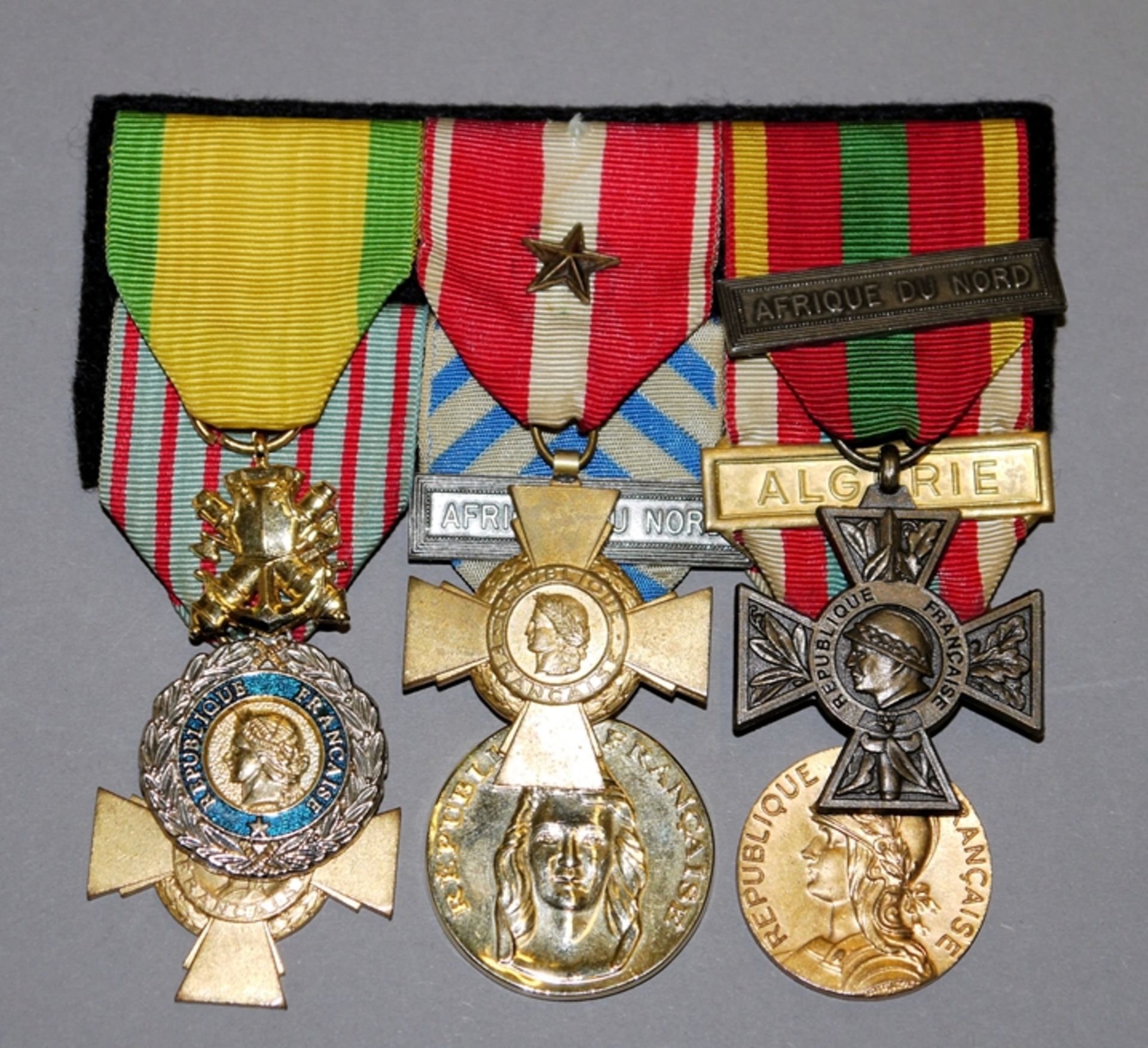 Sechsteilige Ordensspange Fremdenlegion