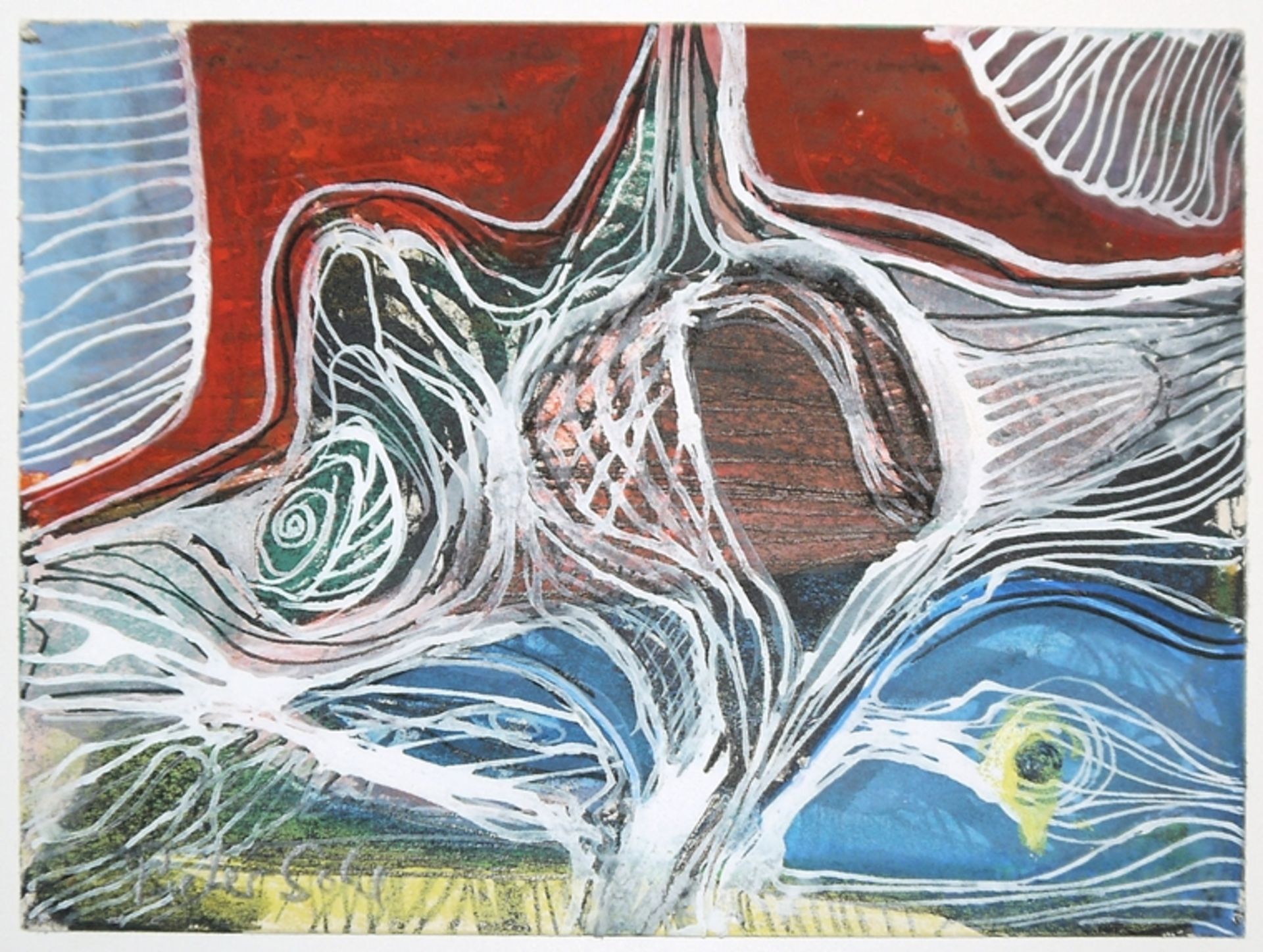 Pieter Sohl, Sammlungsnachlass mit 4 Originalen und 5 Druckgraphiken, alle signiert - Bild 7 aus 10