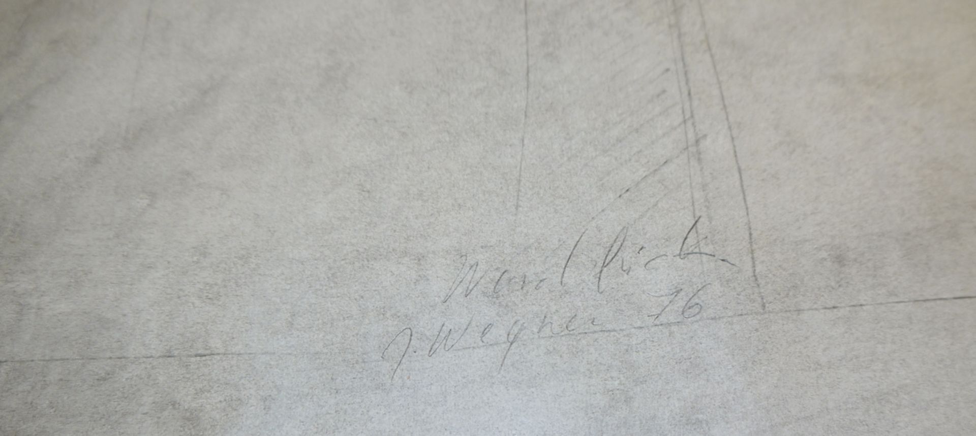 Jürgen Wegner, 3 abstrakt-figurative Mischtechniken der 1970er Jahre  - Bild 3 aus 3