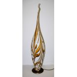 Große Stimmungsleuchte aus Studioglas