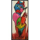 Peter Robert Keil, Figürliche Kompositionen, 4 signierte Ölgemälde