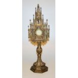 Neugotische Reliquien-Montranz eines Jesuiten, 19. Jh.