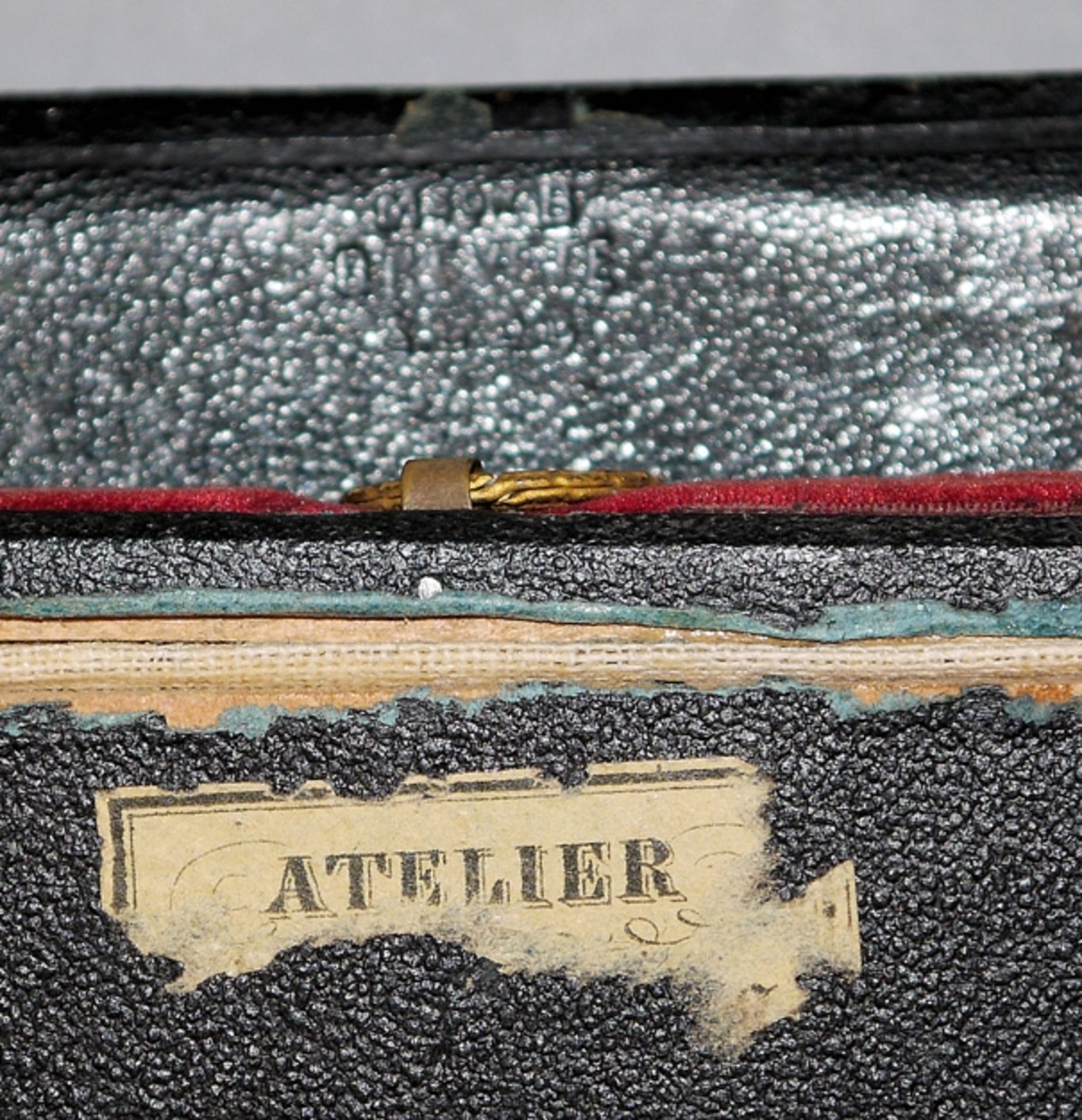 Feine Daguerreotypie in Originalschatulle, Frankreich um 1850 - Bild 2 aus 2