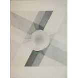 Gerd Lind, "Transition VII" u. "Kreuz-Spirale VII", Zeichnungen von 1977-78/ 1979 & Dag Seemann, "M