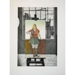 Diether Kressel, 2 große sign. Farbradierungen von 1969/71