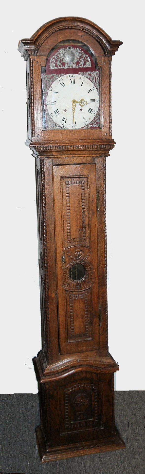 Standuhr, Jacob Franz Braun zuzuschreiben, wohl Eberbach um 1770/80 - Bild 2 aus 4