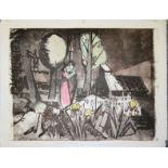 Karl Rödel, kleiner Sammlungsnachlass mit 5 signierten Graphiken