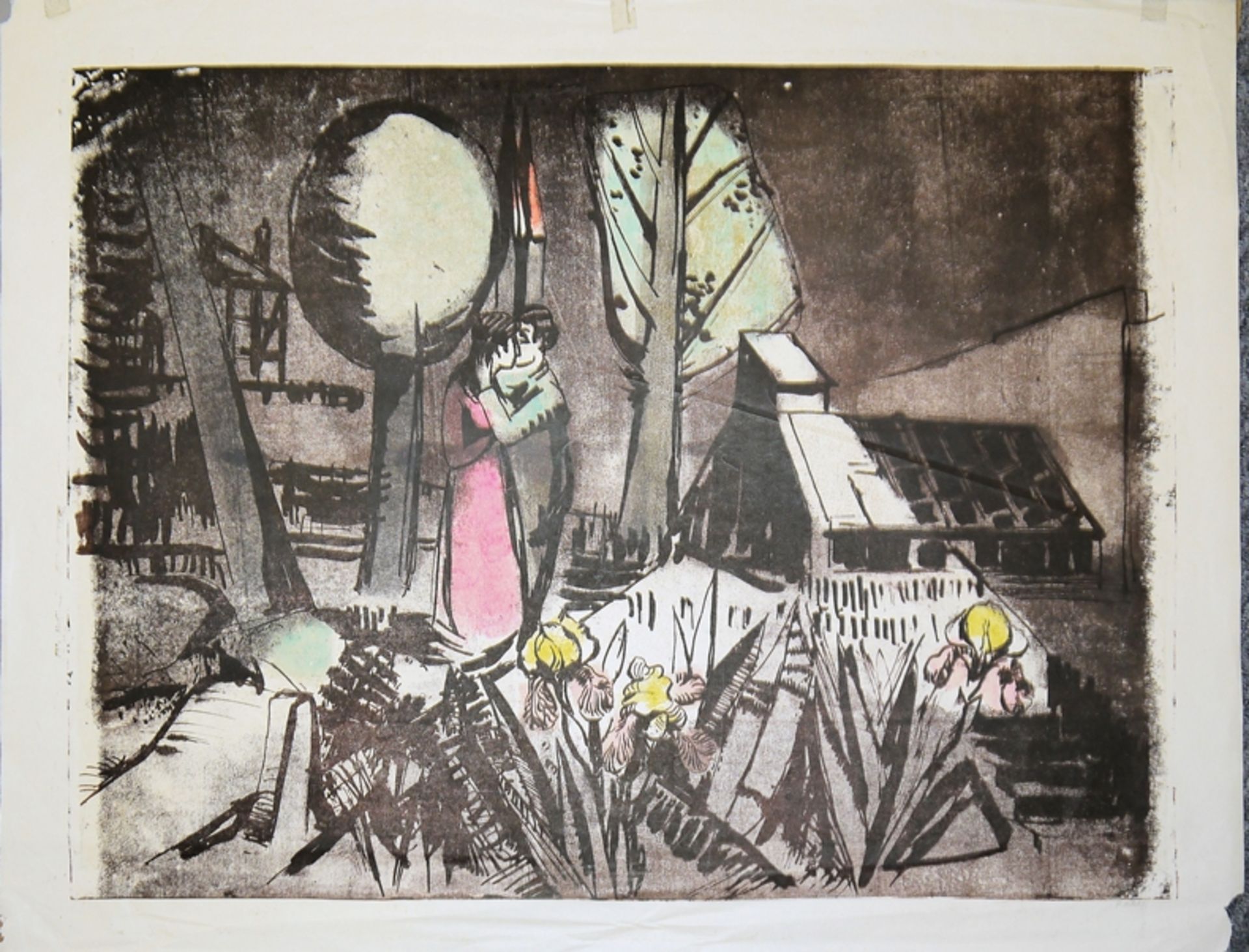 Karl Rödel, kleiner Sammlungsnachlass mit 5 signierten Graphiken