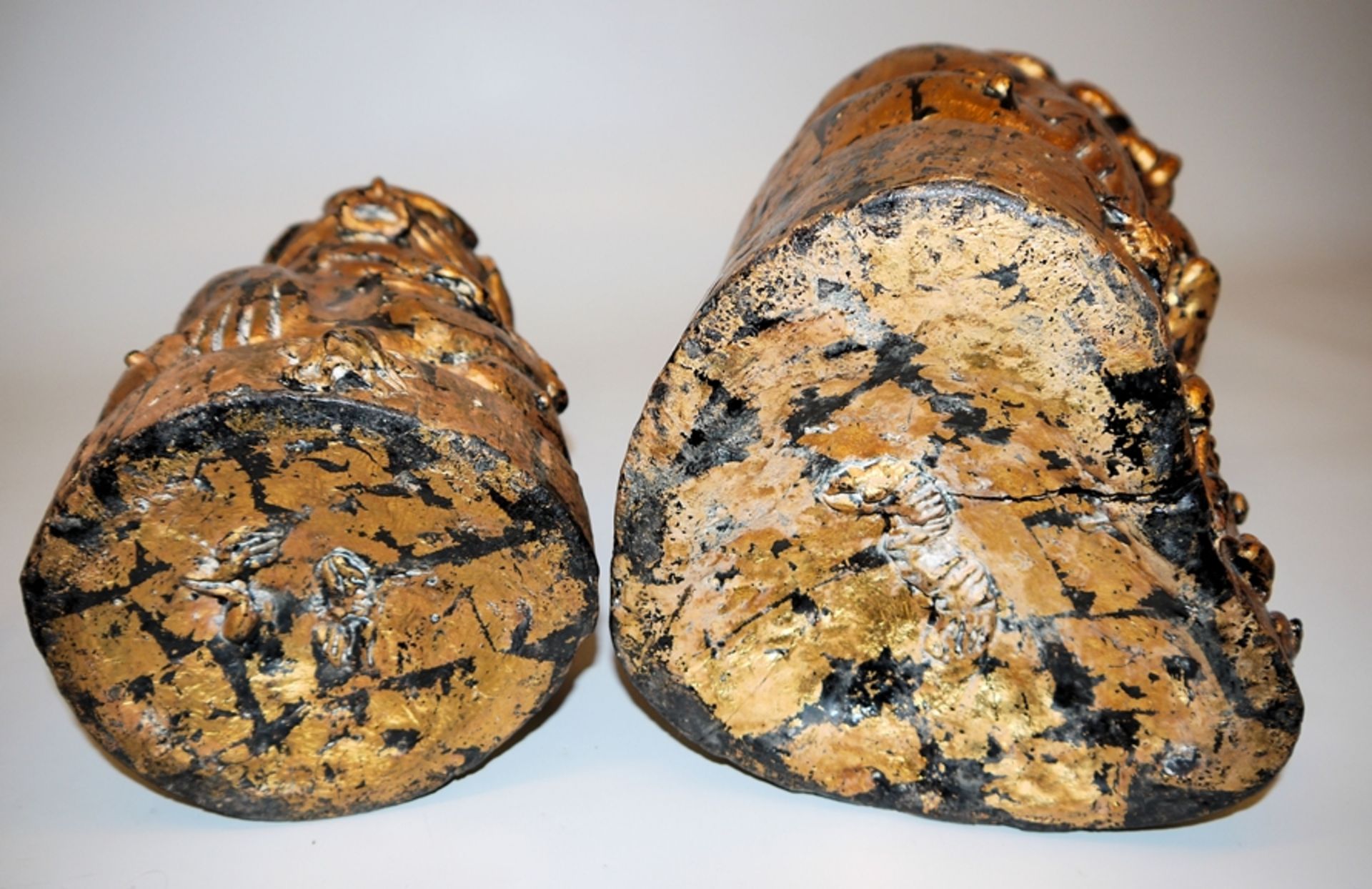 Zwei volkstümliche Glücksfiguren des Phra Bua Khem aus Thailand - Bild 2 aus 2