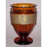 Vase "Fipop" mit Amazonomachie, Ludwig Moser & Söhne, Meierhöfen bei Karlsbad, um 1930