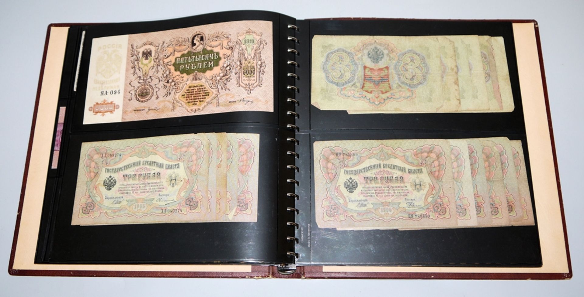 Stattliche Sammlung Städte-Notgeld und Banknoten aus aller Welt, in vier Ringbuch-Alben - Bild 3 aus 8