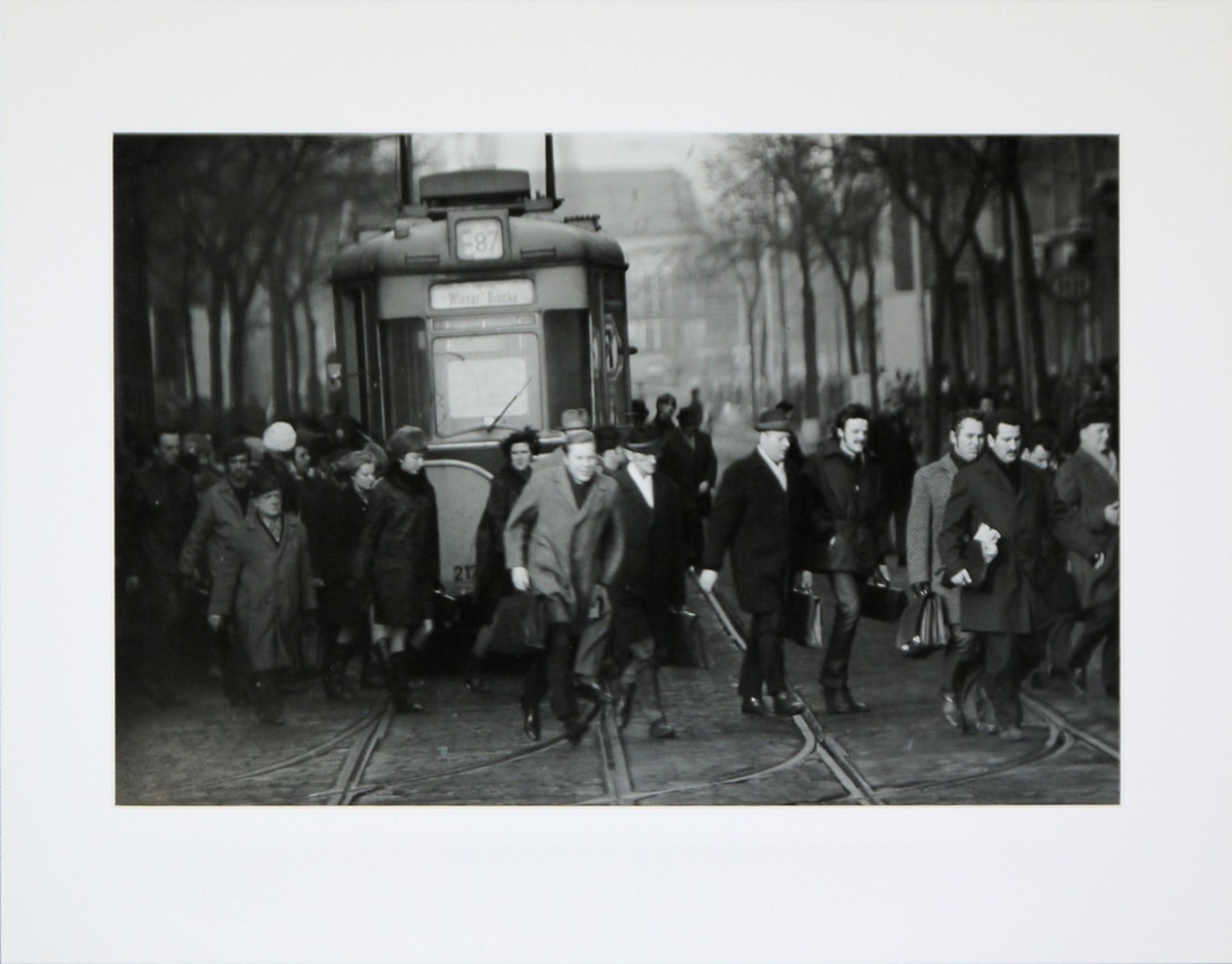 Sibylle Bergemann, "Berlin-Schöneweide 1972, signierte Fotografie