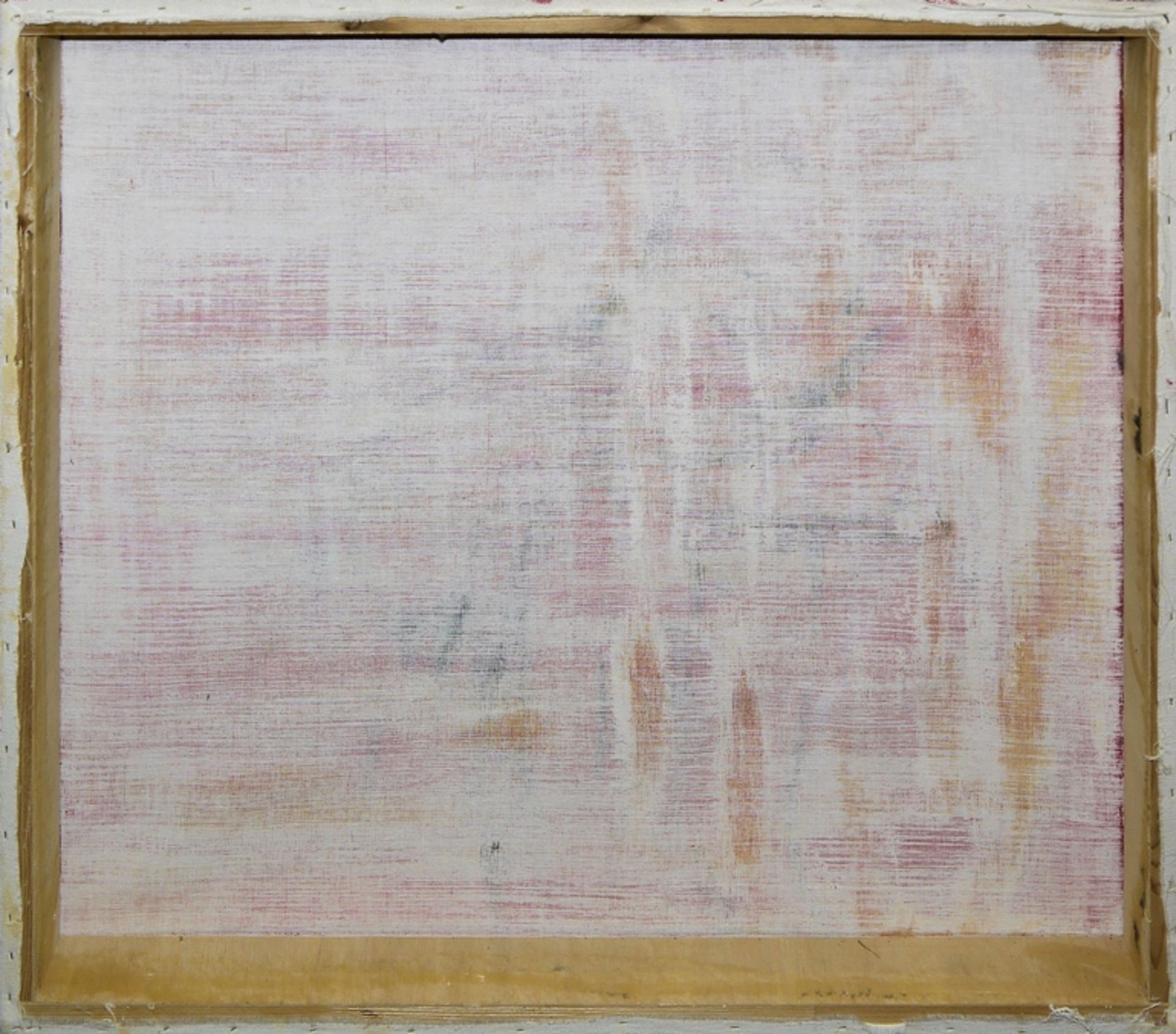 Lucebert, Sitzende Figur, signiertes Acrylgemälde - Bild 3 aus 3