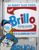 Benny The Kid, "Andy Museum", Street Art, signierte Mischtechnik von 2017