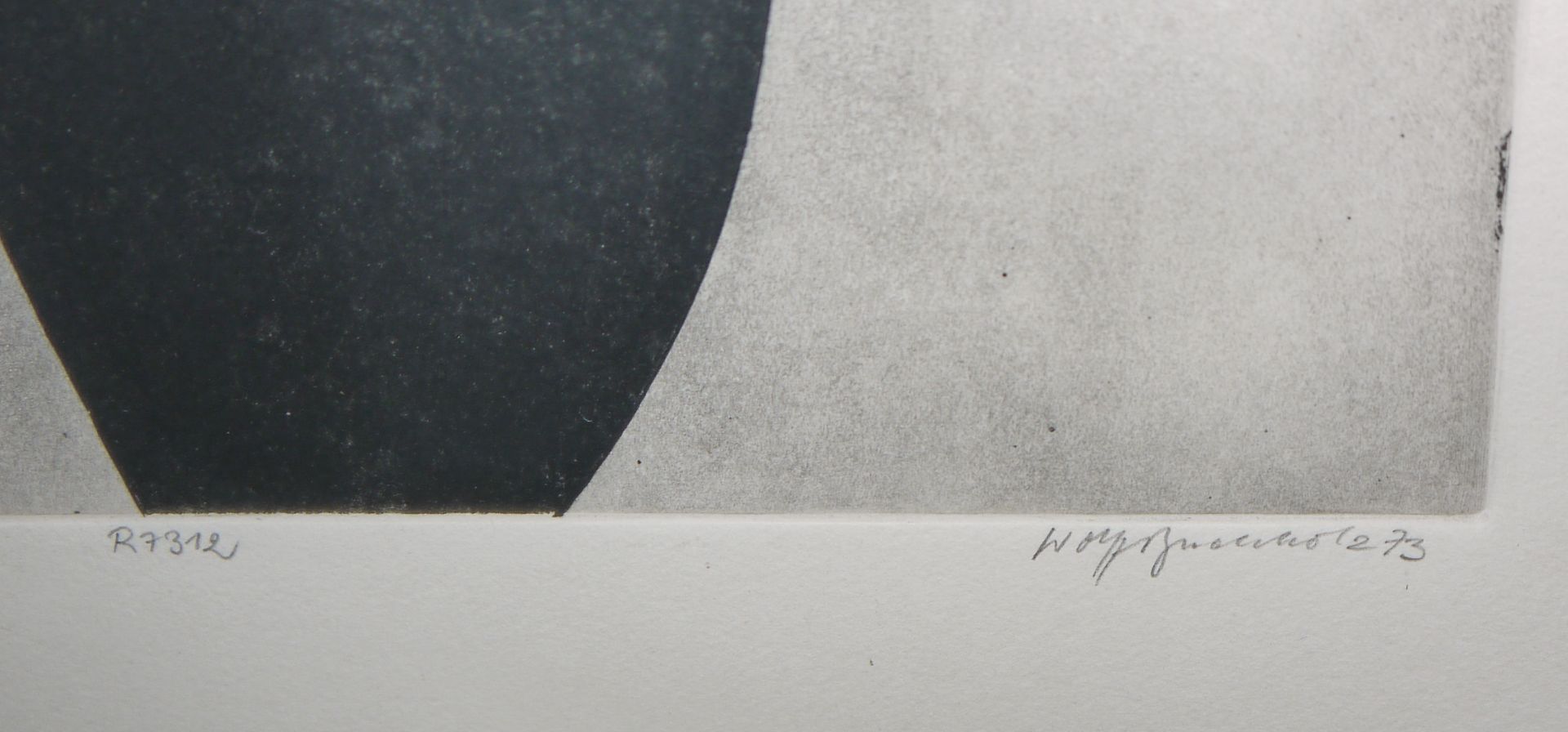 Wolff Buchholz, 3 Blatt sign. Graphik & 1 Zeichnung der 1960/70er Jahre, Sammlungsnachlass, einmal  - Bild 6 aus 6