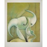 Max Ernst, "Tête d' homme", große signierte Photolithographie von 1971