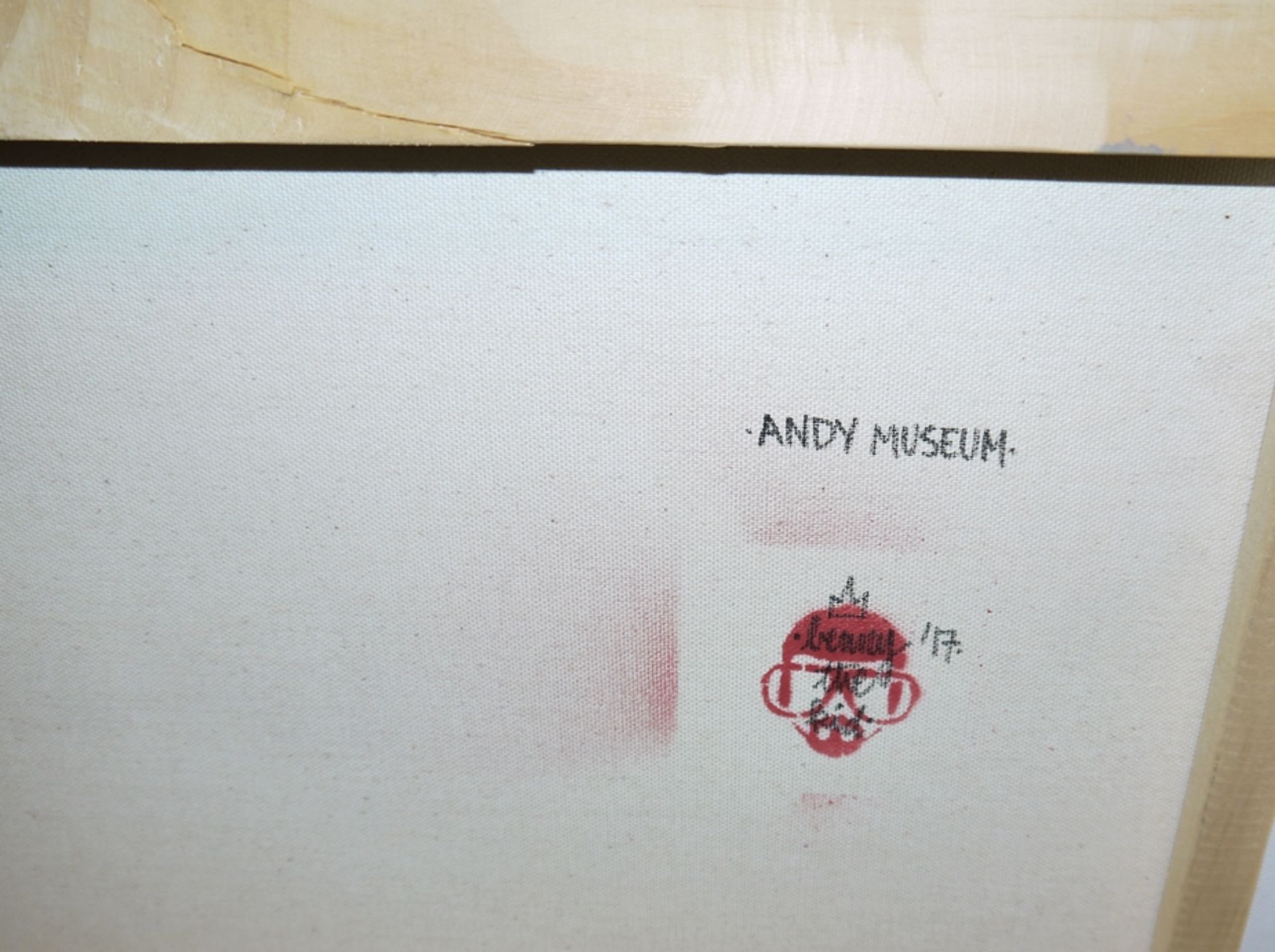 Benny The Kid, "Andy Museum", Street Art, signierte Mischtechnik von 2017 - Bild 3 aus 3
